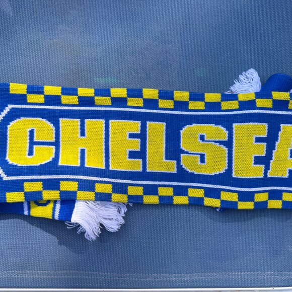 Chelsea F.C. Premier League vintage FAN football Adult OSFA scarf Never Worn - Picture 3 of 5